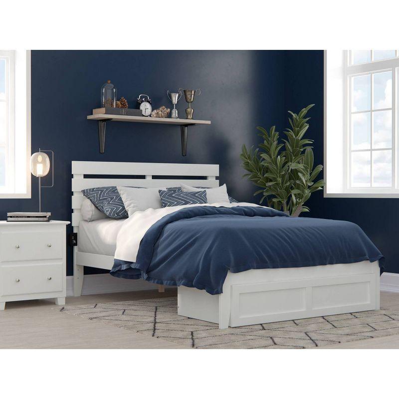 Oxford Bed with Foot Drawer and USB Turbo Charger - AFI