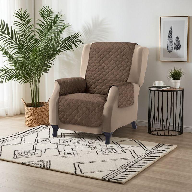 George Oliver Polyester T-Cushion Armchair Slipcover