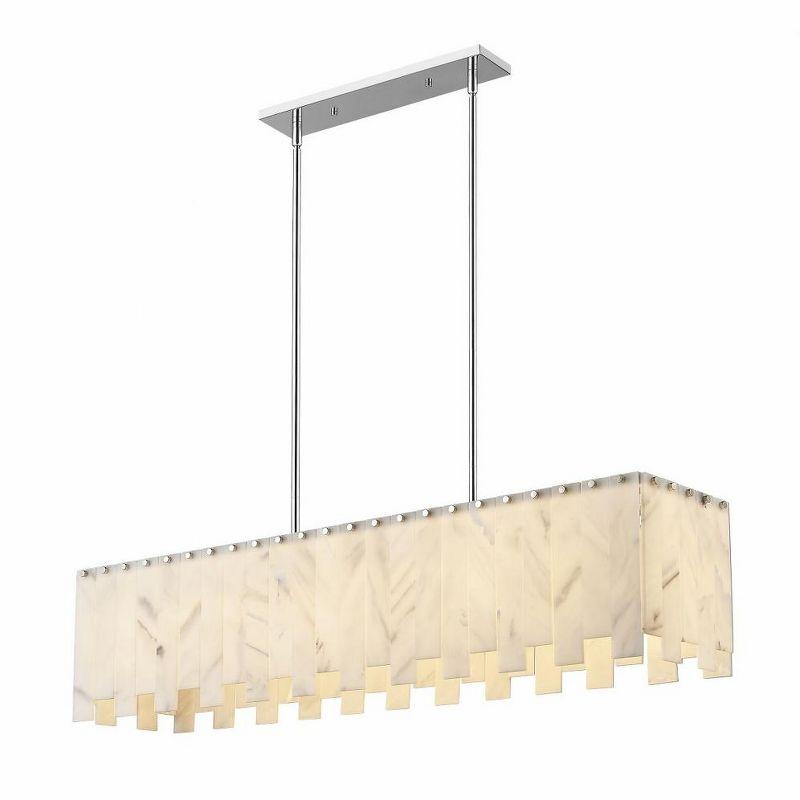 Z-Lite Viviana 7 - Light Island Pendant Light in  Polished Nickel