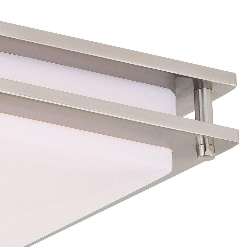 Vaxcel Horizon 1 - Light Flush Mount in  Satin Nickel