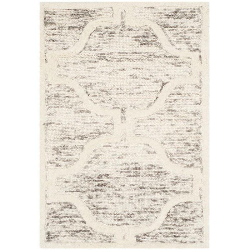 Angulay Hand Tufted Wool Geometric Rug