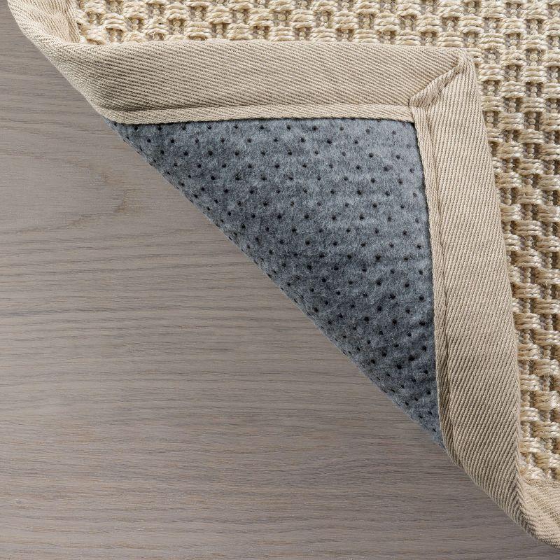 Proper Sisal and Wool Tan Area Rug
