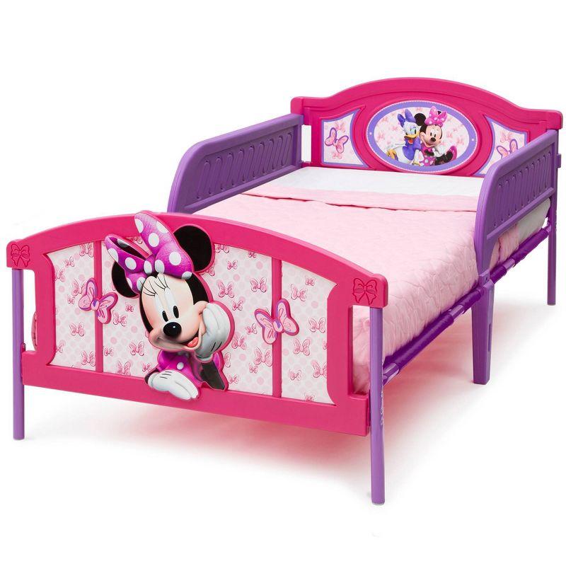 Delta Children Twin Disney Minnie Mouse Plastic 3D Kids' Bed