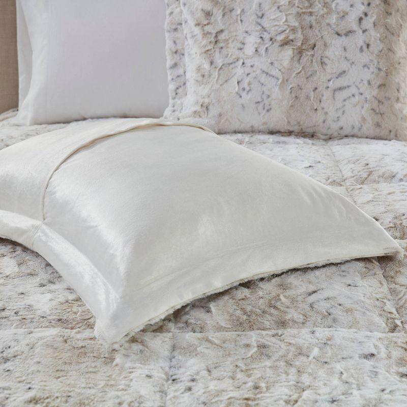 Zuri Faux Fur Comforter Set