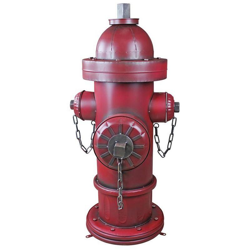 Vintage Metal Fire Hydrant Statue