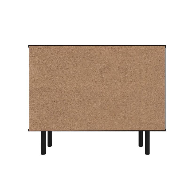 Manhattan Comfort Liam Mid - Century Modern 2 Shelf Accent Cabinet