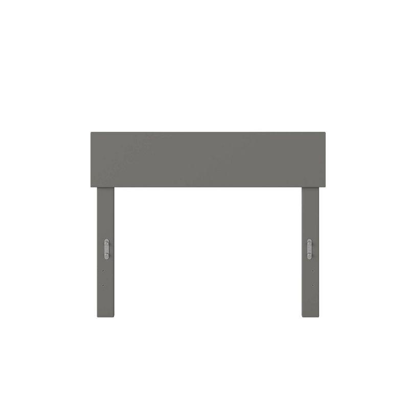 Twin Boston Headboard Gray - AFI: Solid Wood, Modern Design, Unupholstered, 32" High