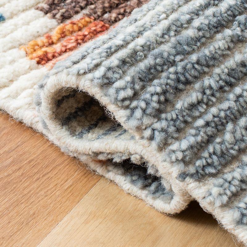 Kenya KNY524 Hand Knotted Area Rug - Multi - 6'x9' - Safavieh.