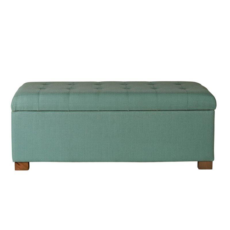 Classic Large Tufted Storage Bench - HomePop