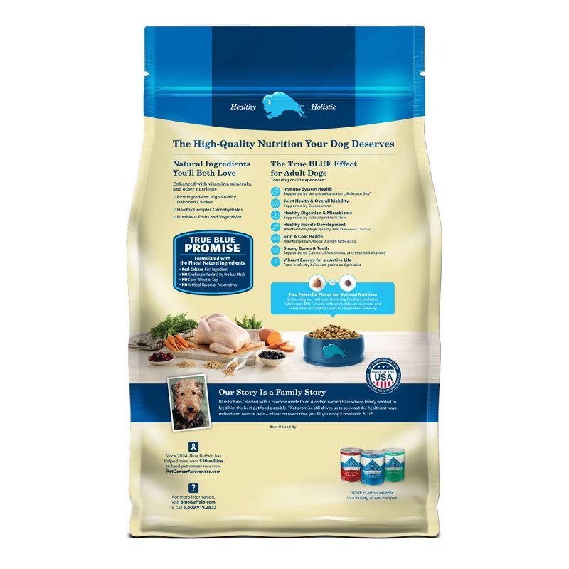 Blue Buffalo Life Protection Formula Natural Adult Dry Dog Food with Chicken and Brown Rice - 30lbs