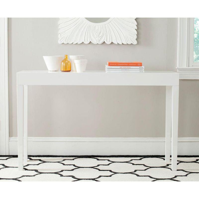 Kayson Console Table - White - Safavieh