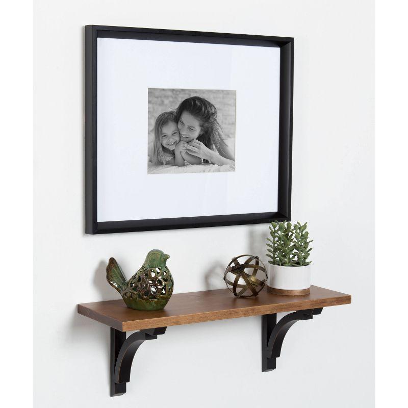 Wall Shelf - Brown/Black