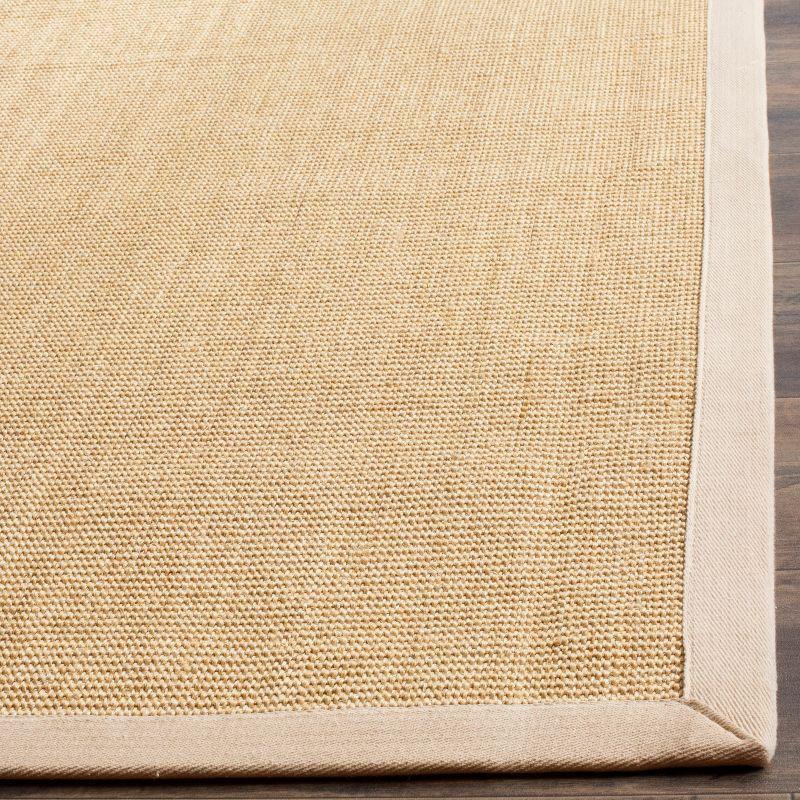 Natural Fiber NF441 Power Loomed Area Rug - Maize/Wheat - 3'x5' - Safavieh.