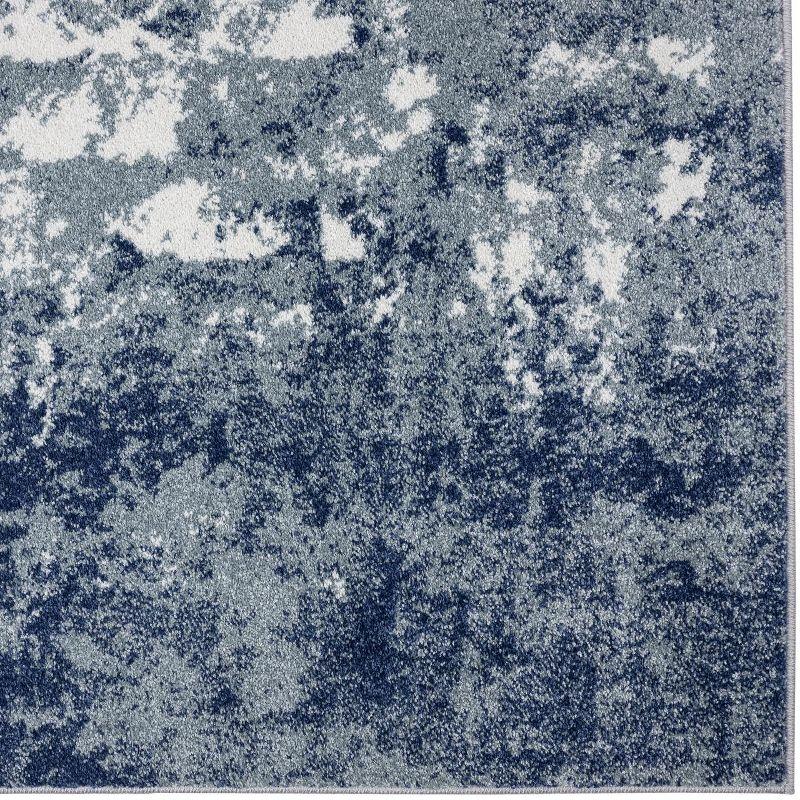 Luxe Weavers Abstract Modern Area Rug, Blue 6x9