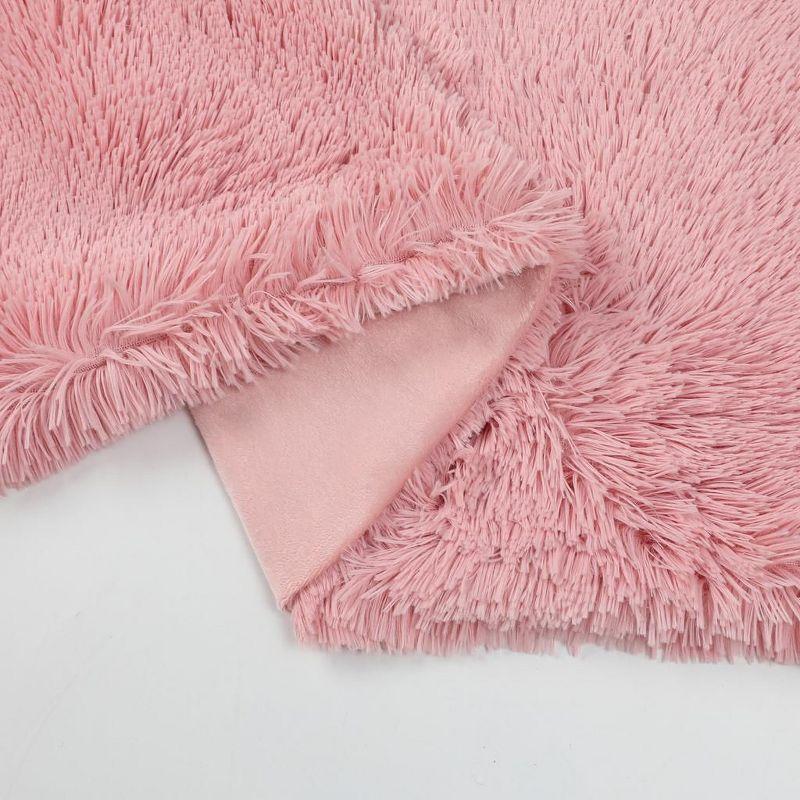 Kate Aurora Kate Aurora Regal Luxe Oversized Ultra Soft & Fuzzy Lined Accent Throw Blanket-50Wx70L In.-Beige