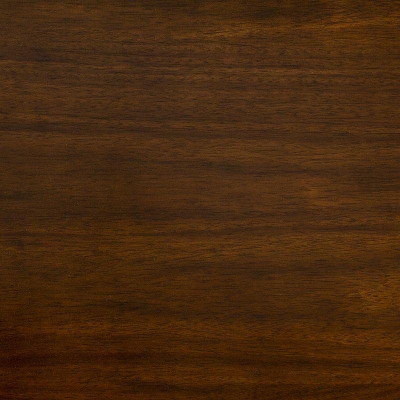 Simone Square Dining Table - DTB9200A - Walnut - Safavieh