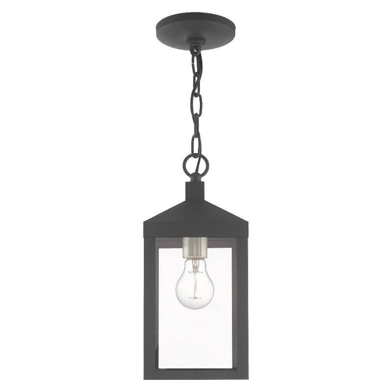 Livex Lighting Nyack 1 - Light Pendant in  Scandinavian Gray