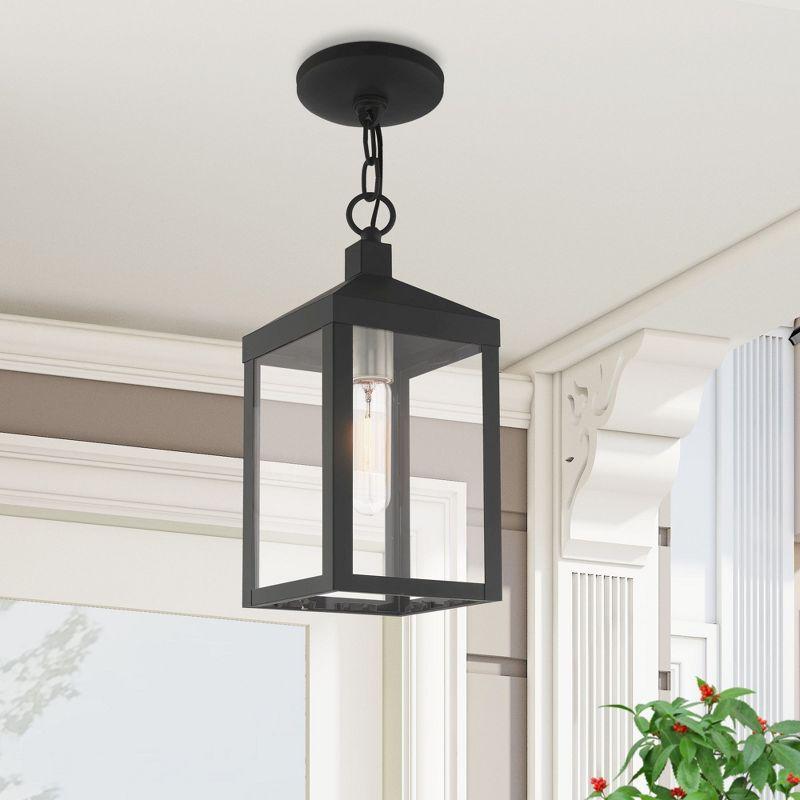 Livex Lighting Nyack 1 - Light Pendant in  Scandinavian Gray
