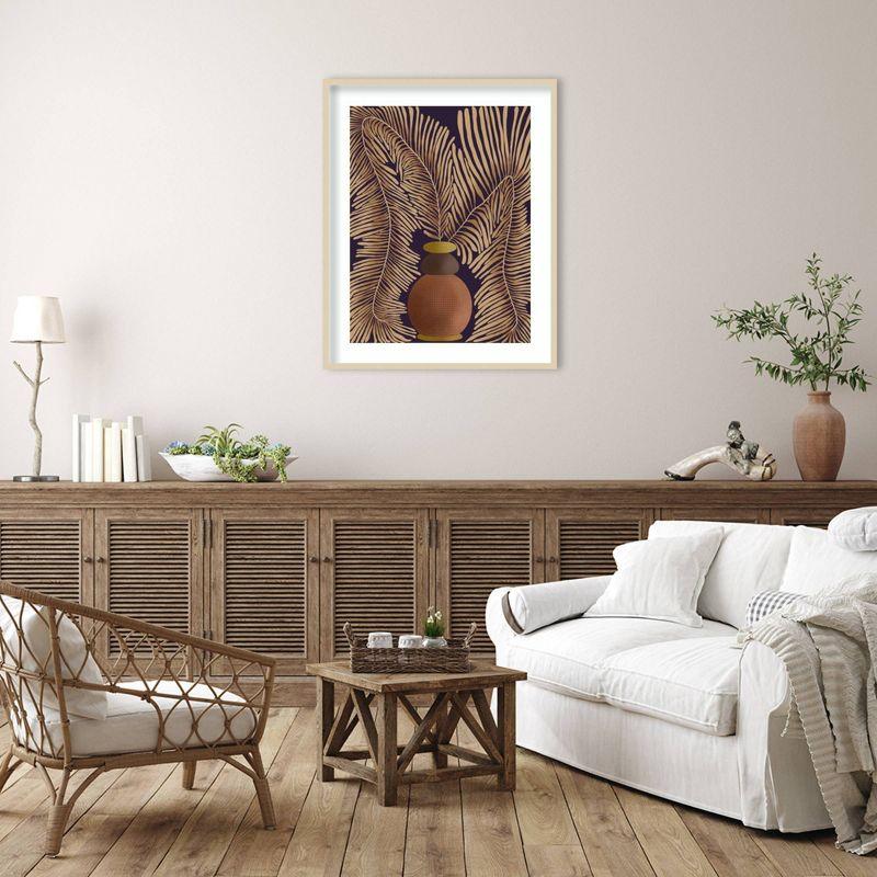 Regina Morre Svelte Natural Framed Botanical Graphic Art Print