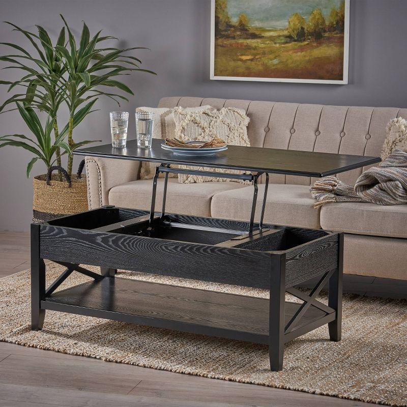 Decatur Farmhouse Lift Top Coffee Table - Christopher Knight Home