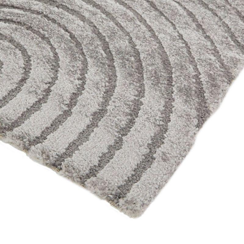 7'10"x10' Caserio Mid-Century Modern Abstract Rug Gray - Balta Rugs: Fade & Stain-Resistant, Pet Friendly, OEKO-TEX Certified