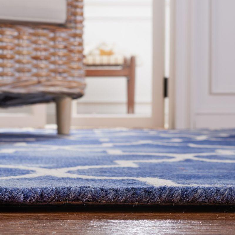 Dip Dye DDY535 Hand Tufted Area Rug - Navy/Ivory - 8'9"x11'9" - Safavieh.