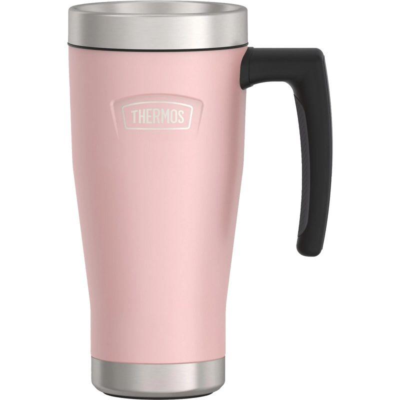 Thermos 16 oz. Icon Stainless Steel Travel Mug - Sunset Pink