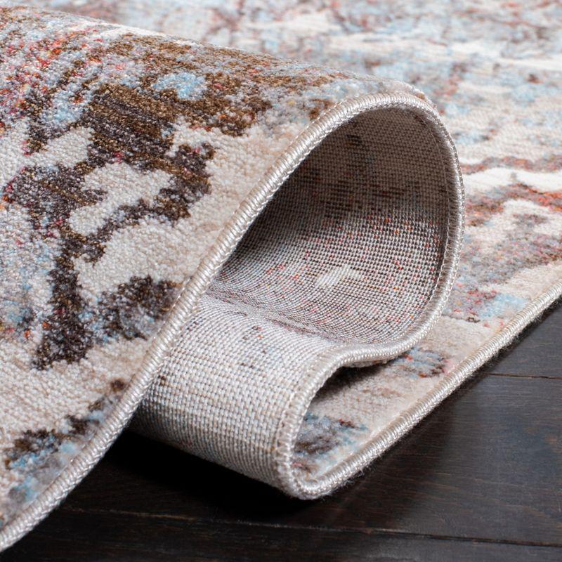 Vintage Persian VTP452 Power Loomed Indoor Runner Rug - Blue/Brown - 2'2"x8' - Safavieh