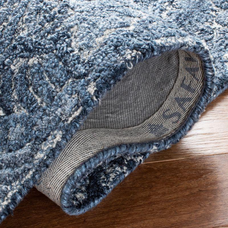 Marquee MRQ110 Hand Tufted Indoor Accent Rug - Blue/Grey - 3'x5' - Safavieh