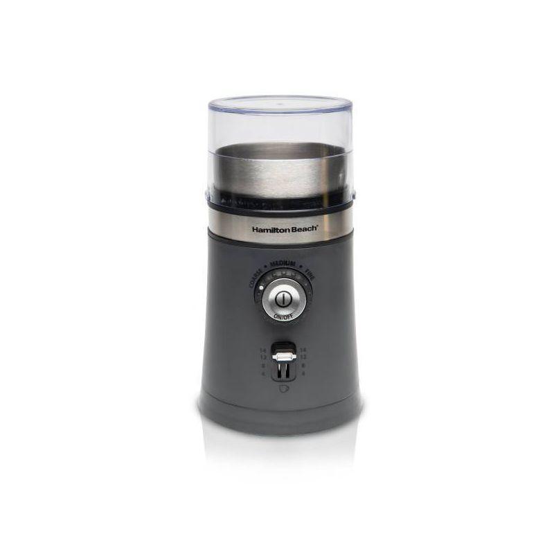 Hamilton Beach Hamilton Beach® Custom Grind™ Electric Coffee Grinder with Removable Stainless Steel Chamber and Adjustable Grind Control