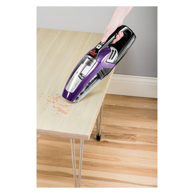 BISSELL Lithium Ion Bagless Handheld Vacuum, Purple, 2390