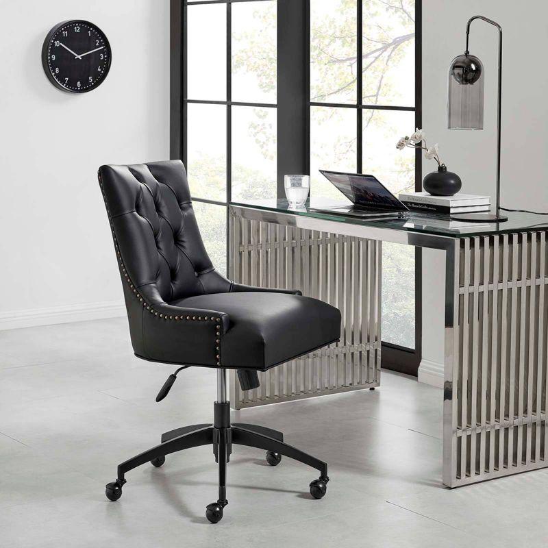 Modway Regent Tufted Vegan Leather Office Chair