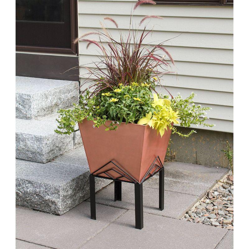 Marion Metal Pot Planter