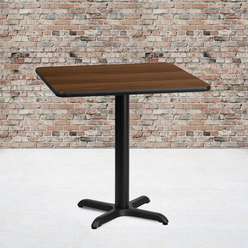 Carrus Laminate Pedestal Dining Table