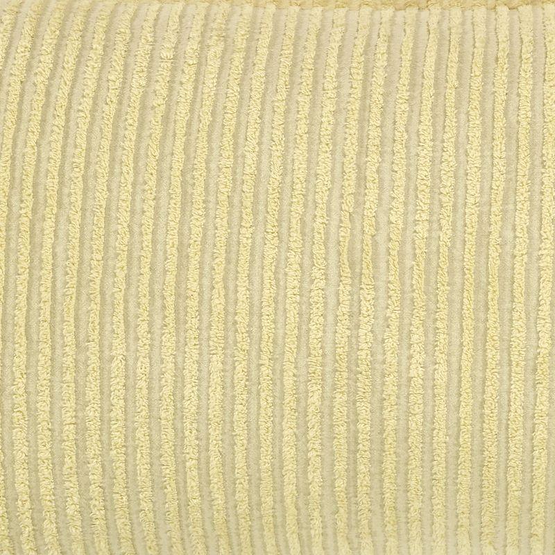 Better Trends Jullian Collection 100% Cotton Tufted Pillow Sham with Stripe Pattern Machine Washable Pillow Cover