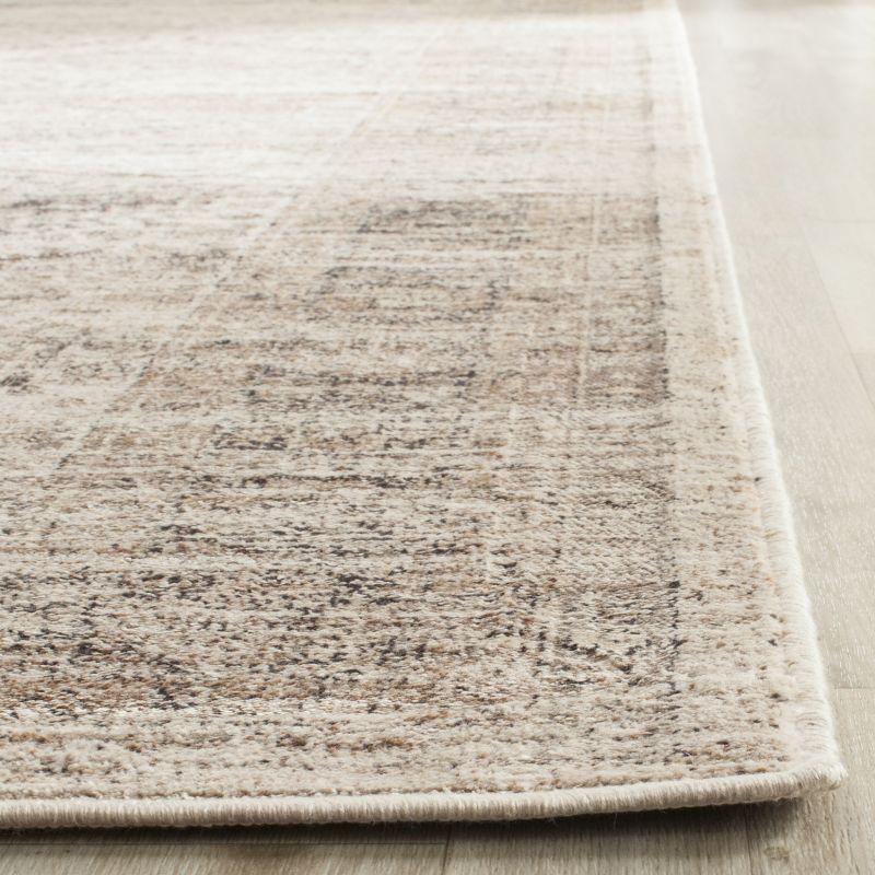 Vintage VTG118 Power Loomed Indoor Skid-Resistant Accent Rug - Stone - 2'7"x4' - Safavieh