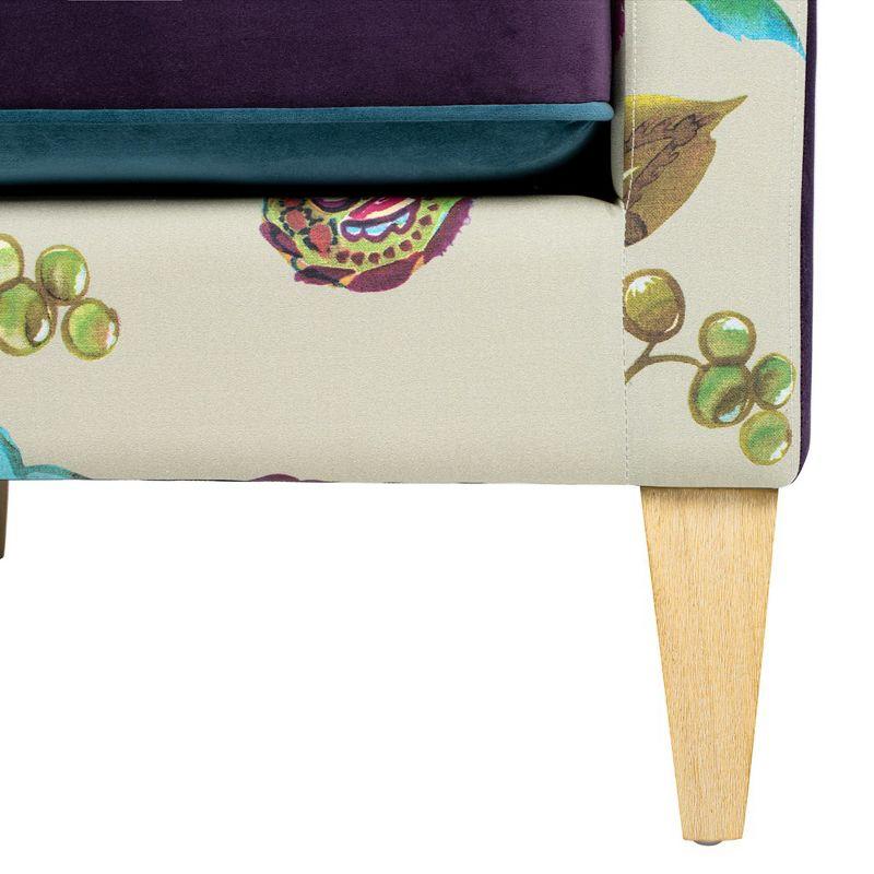 Jennifer Taylor Home Mamba 28" Patchwork Accent Chair