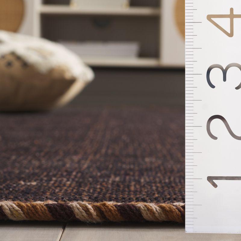 Montauk MTK150 Hand Woven Indoor Runner Rug - Brown/Black - 2'3"x8' - Safavieh