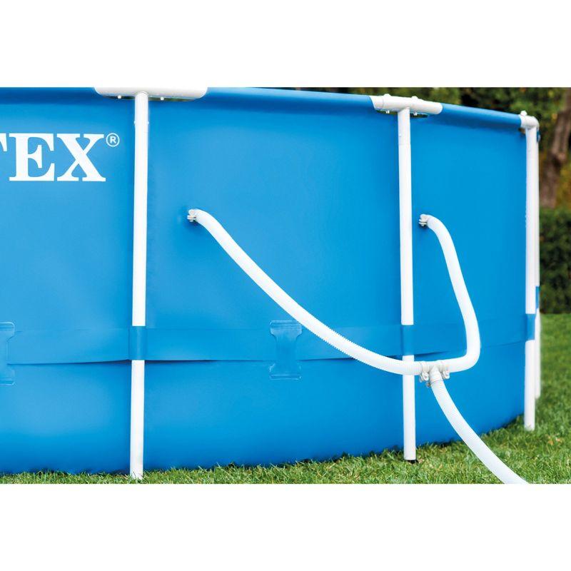 Intex Intex 12' x 30" Metal Frame Swimming Pool w/ Filter Pump & Pool Maintenance Kit