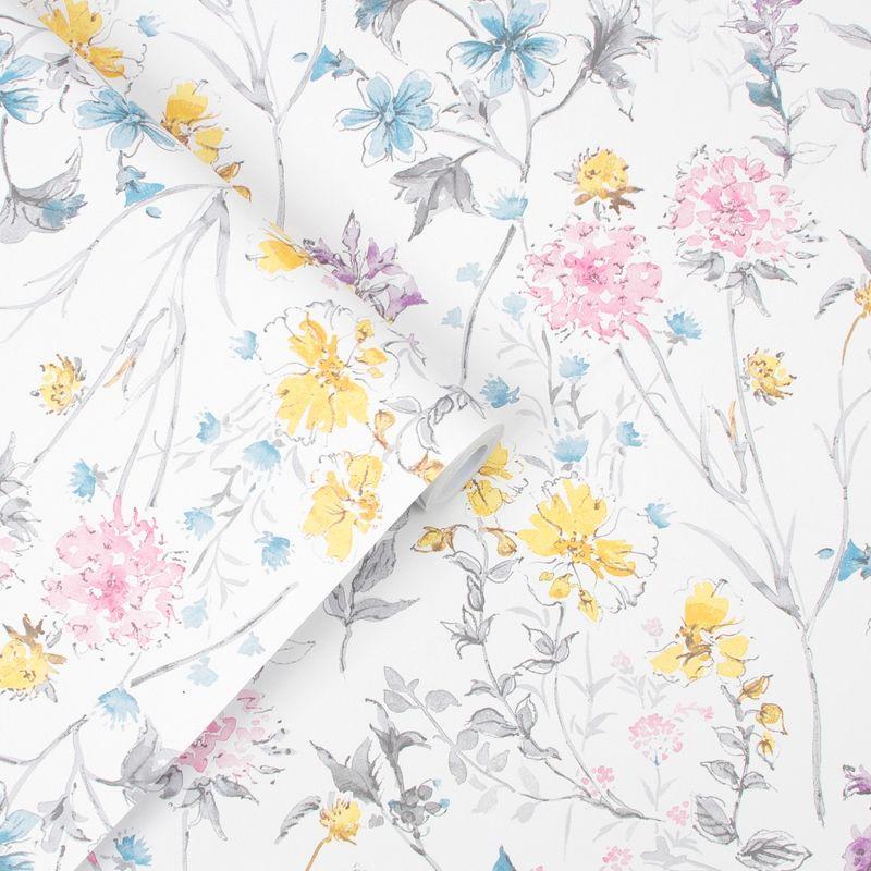 Laura Ashley Wild Meadow Wallpaper Roll