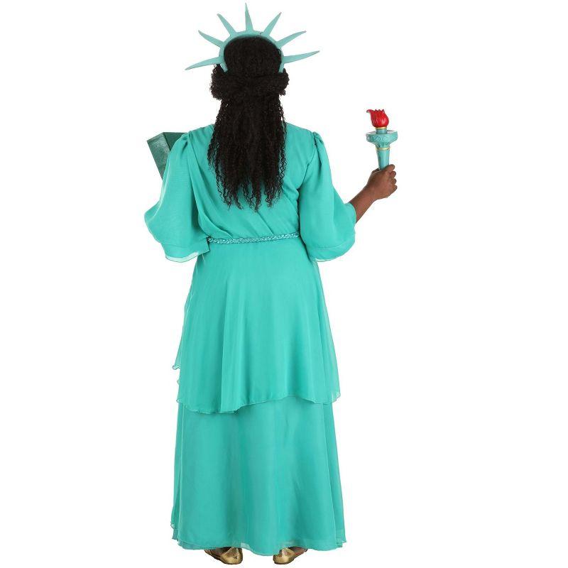 HalloweenCostumes.com X Large Women Women's Statue of Liberty Costume, Blue