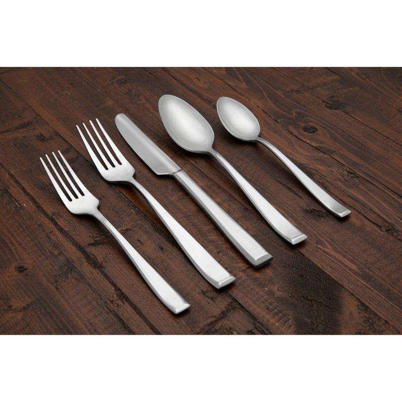 Marlise Mirror 20-Piece Stainless Steel Flatware Set