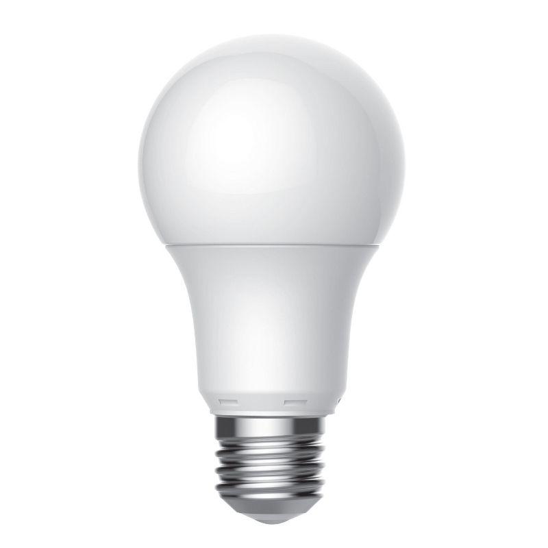 GE 8pk 60W Basic A19 LED Light Bulbs Daylight: 9.5W 5000K E26 Base, 760 Lumens, Damp Location Suitable, 9.1 Year Life