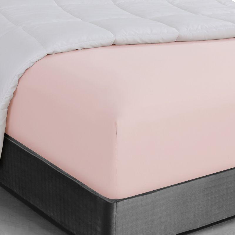 Swift Home 1800 Series 16 Inch Deep Microfiber Fitted Sheet