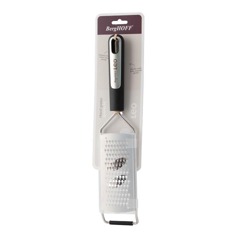 BergHOFF Leo Graphite Stainless Steel Hand Grater, 12.5", Recycled Material