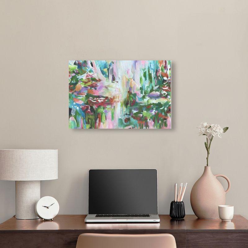 Art Remedy Vision Of Greens Green Abstract Wall Art by Art Remedy