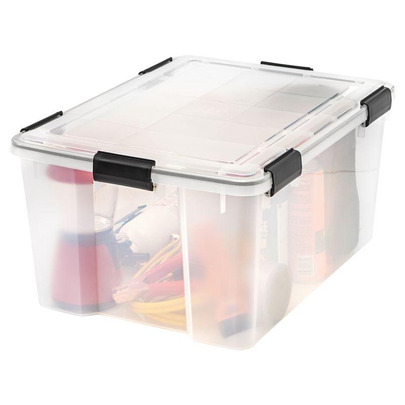IRIS USA, Inc. 6.5 Qt./2 Gal. Weatherproof Storage Tote