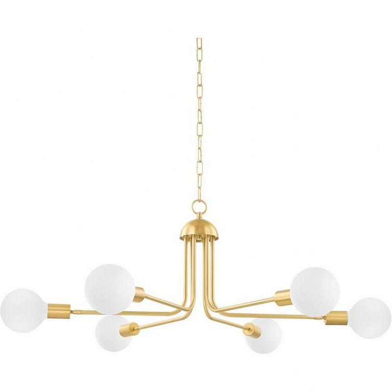 Bridger Chandelier - Aged Brass / 46" Dia