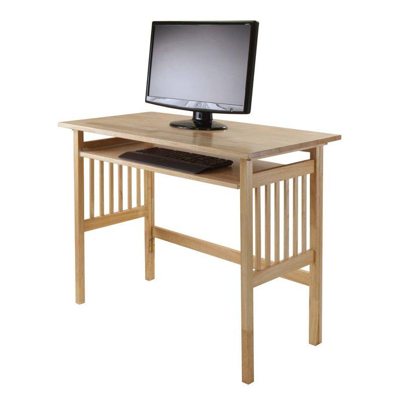 Bednarz Solid Wood Top Computer Desk