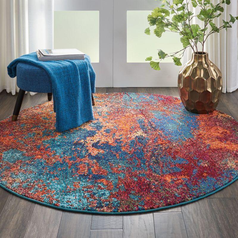 Nourison Celestial Atlantic Abstract Indoor Rug